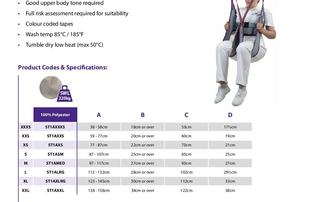 ST1 Dress Sizing Guide